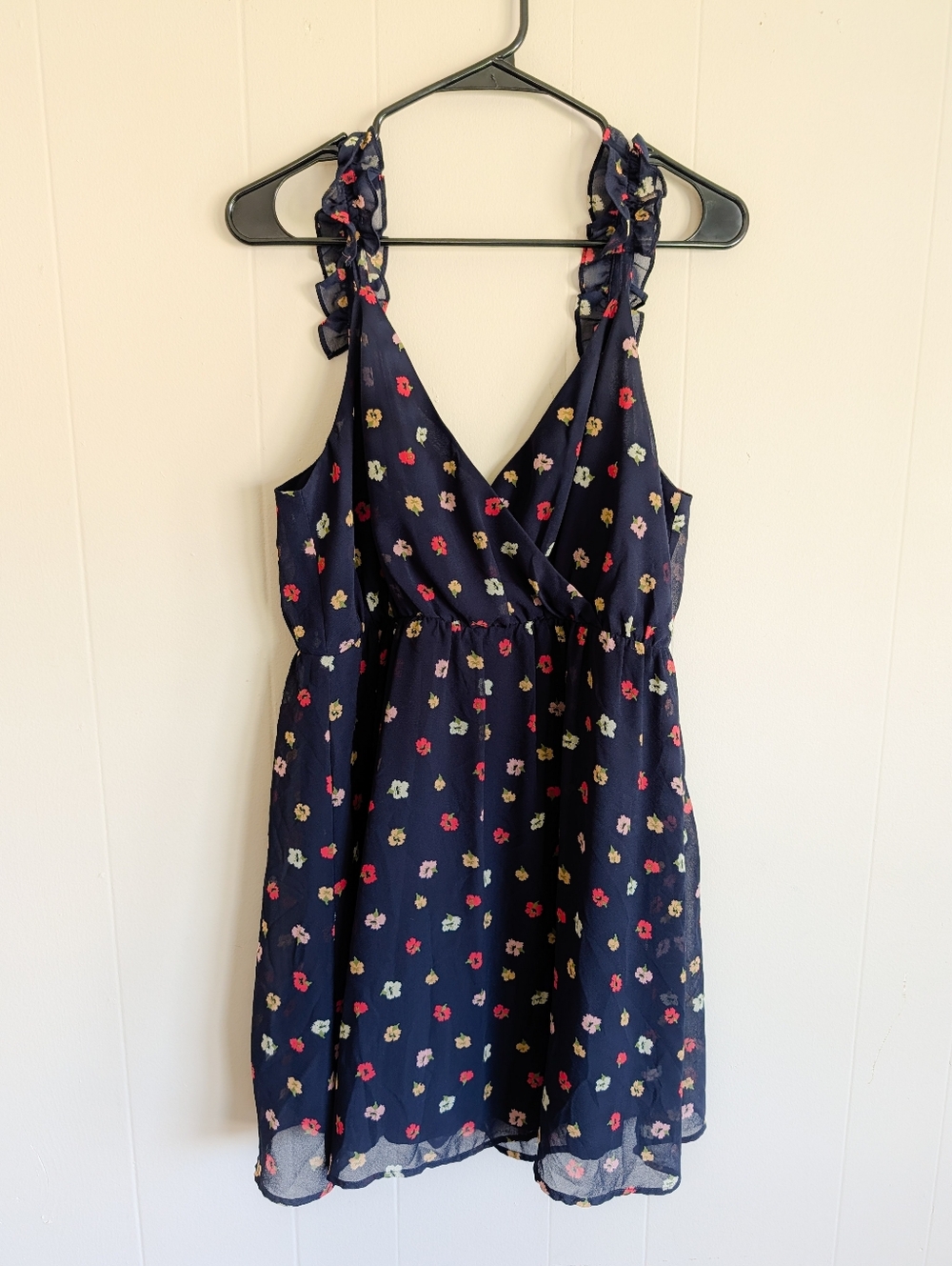 Madewell Ruffle-Strap Mini Dress - Picture 2 of 4